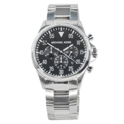 Michael Kors Gage Men's Black Chronograph