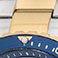 Blue Dial, variant on Fossil Blue Dive Three-Hand Date Two-Tone Bracelet Watch