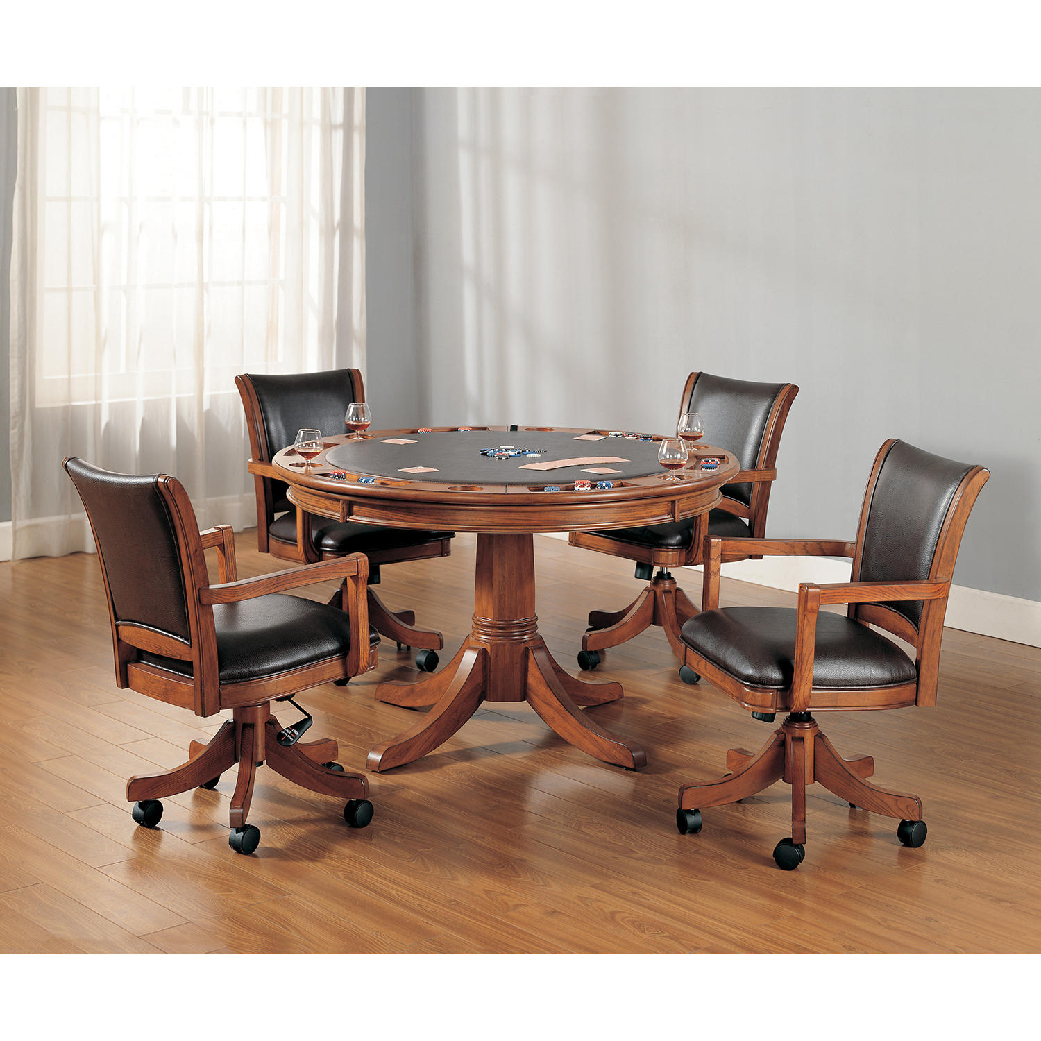 Hillsdale Furniture Park View 5-Piece Game Table and Chairs Set