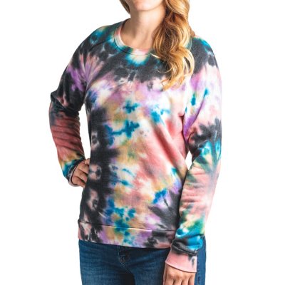 green tea tie dye sweatshirt