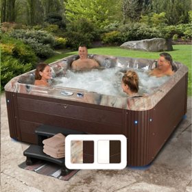 Everlast Spas Indulgence 6-Person 100-Jet Acrylic Spa, Choose Color