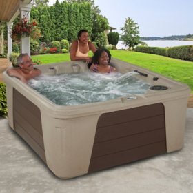 Everlast Spas Lakewood 5-Person 54-Port 28-Jet Lounger Spa