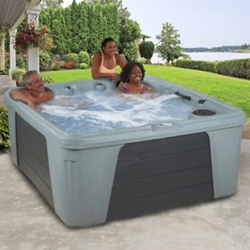 Everlast Spas Lakewood 5-Person 54-Port 28-Jet Lounger Spa