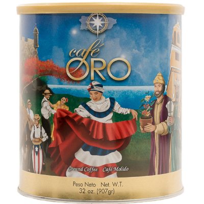 Café ORO Navidad Ground Coffee, Cafe Molido (32 oz.) - Sam's Club