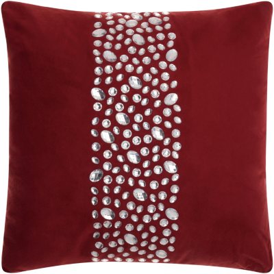 maroon decorative pillows