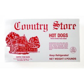 Country Store Brand Hot Dogs 5 lb.