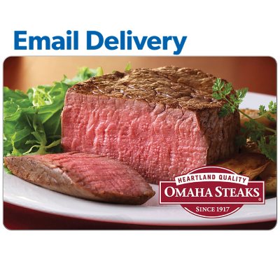 Omaha Steaks - Epic steak makes an epic gift. 🥩 It's not too late give  steak with our e-gift cards with instant delivery! Order Omaha Steaks e-gift  cards now:  *Sold by