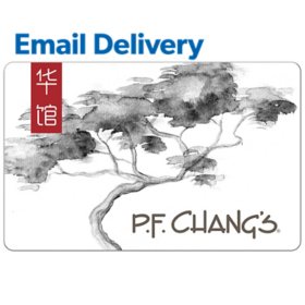 P.F. Chang's Email Delivery Gift Card, Various Amounts