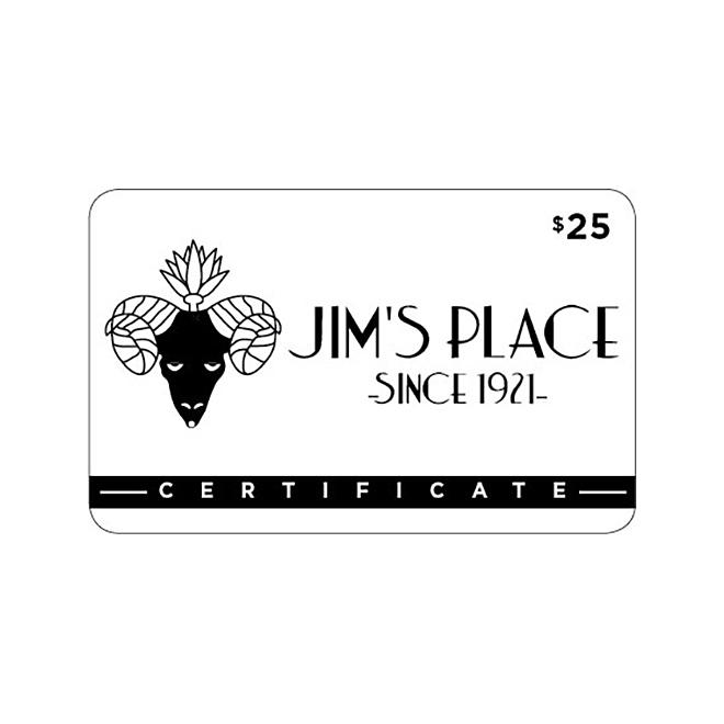 Jim's Place Restaurant & Bar $50 Multi-Pack -  2/$25 for $39.98