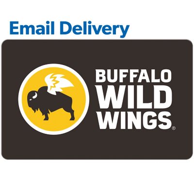 Buffalo Wild Wings eGift Card - Various Amounts (Email Delivery) Sam's Club