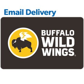 Buffalo Wild Wings Email Delivery Gift Card, Various Amounts