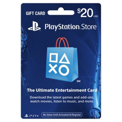 Sony PlayStation Network Card, $20 Gift Card for sale online