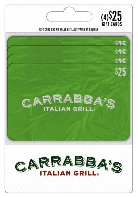 Best of Italy Four Restaurant $25 E-Gift Cards