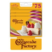 The Cheesecake Factory $75 Multi-Pack - 3/$25 Gift Cards