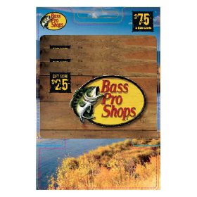 Bass Pro Shops $75 Gift Card Multi-Pack, 3 x $25