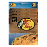 Bass Pro Shops $75 Multi-Pack- 3/$25 Gift Cards