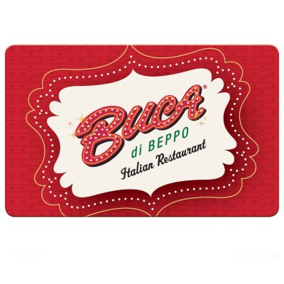 Buca Di Beppo 100 Multi Pack 2 50 Gift Cards For 79 98 Sam S Club   0079936612172 A