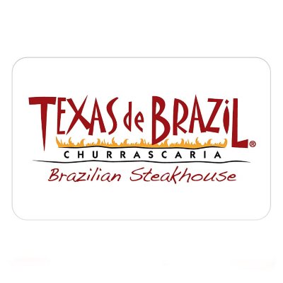 Texas de Brazil Brazilian Steakhouse $100 Gift Card for $79.98 - Sam's Club