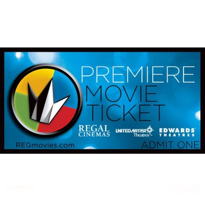 Regal premiere best sale movie ticket redeem