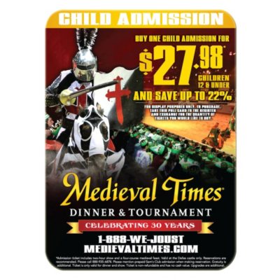 Knights of the Sanitized Table: How does Medieval Times Dallas