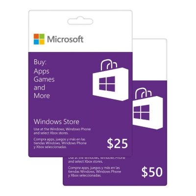 Windows Store Gift Card - Various Amounts - Sam's Club