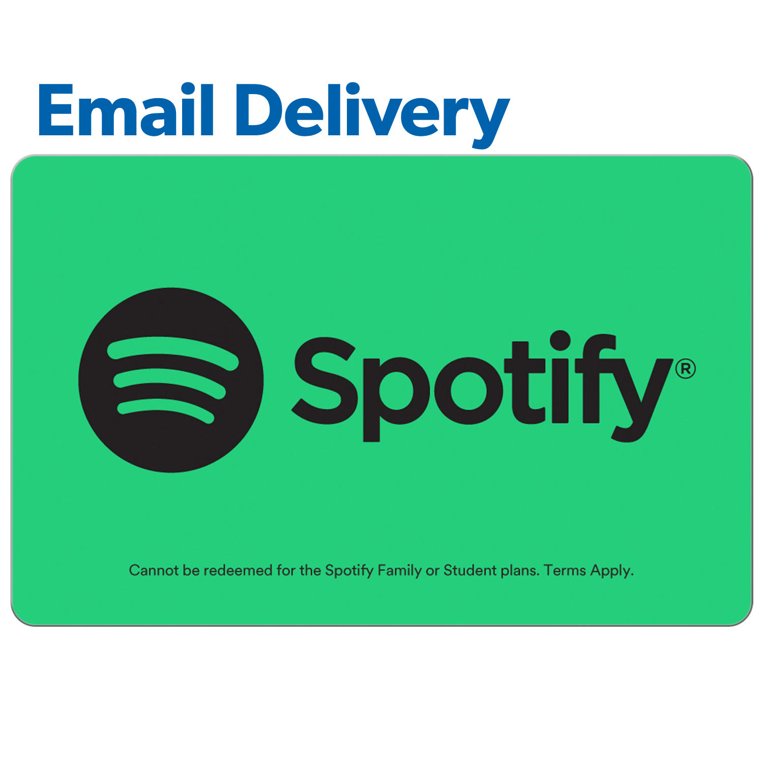 Spotify $60 eGift Card - Email Delivery