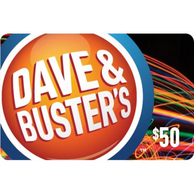 Dave Buster S 50 Gift Card For 39 98