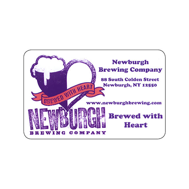 Newburgh Brewing Company Gift Card - 2/$25