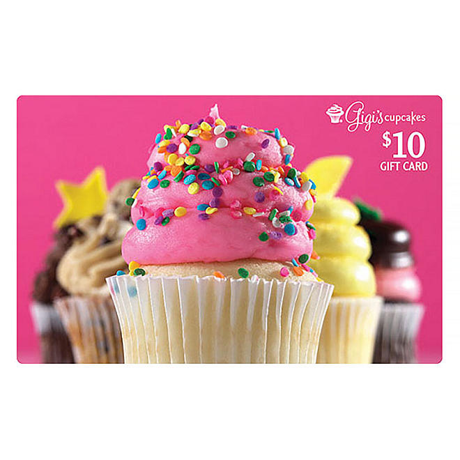 Gigi's Cupcakes Gift Card - 5 x $10