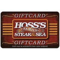 Hoss's Steak & Sea House $50 Value Gift Cards - 2 x $25