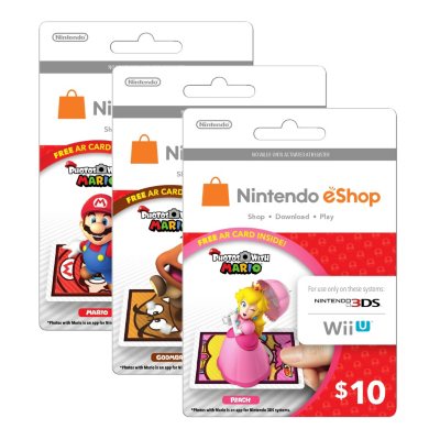 Nintendo eShop Gift Cards - Official site