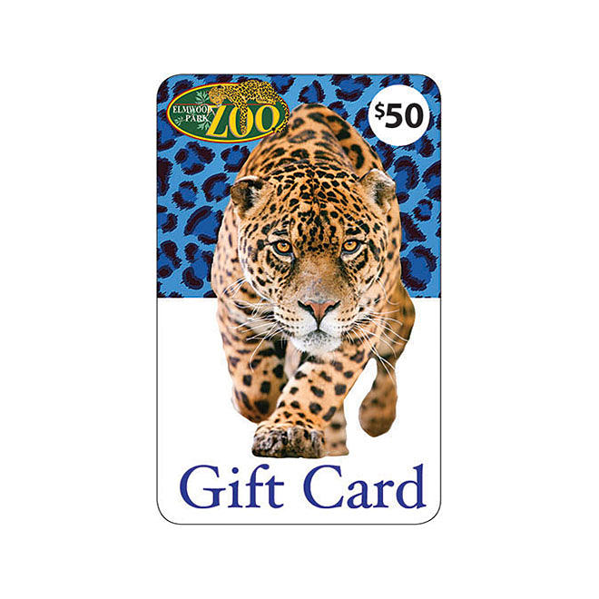 Elmwood Park Zoo $50 Gift Card - 1 x $50