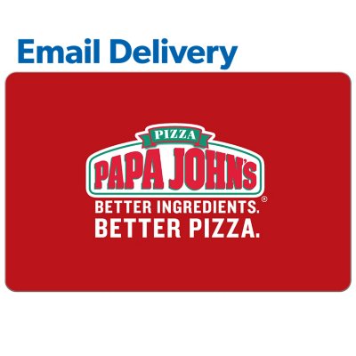 Papa John's eGift Card - Various Amounts - (Email Delivery) - Sam's Club