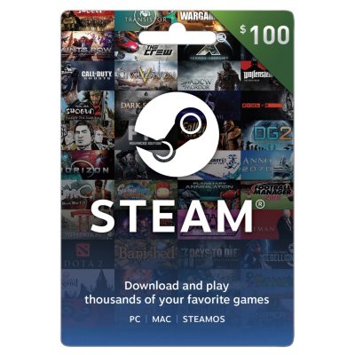 Steam Gift Card (GBP 100 / for UK accounts only) for Windows, Mac - Bitcoin  & Lightning accepted