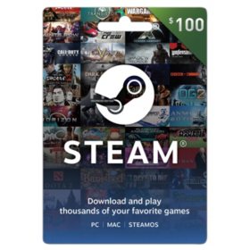Steam $100 Gift Card