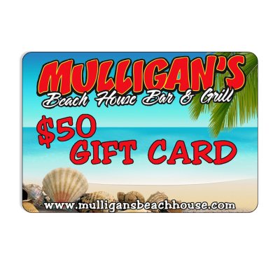 Mulligan's Beachhouse Bar and Grill $50 Gift Card - Sam's Club