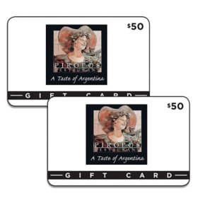 Piropo's Restaurant Gift Card - 2 x $50