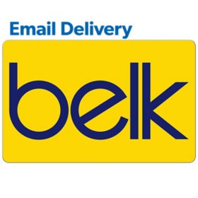 Belk $25 Email Delivery Gift Card