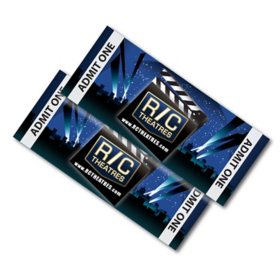 R/C Theatre Gift Card - 2 Tickets