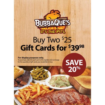 Los Amigos Mexican Restaurant 2 x $25 Value Gift Cards - Sam's Club