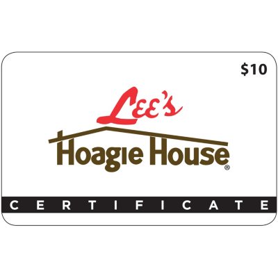 Lee's Hoagie House $30 Value Gift Cards - 3 x $10 - Sam's Club