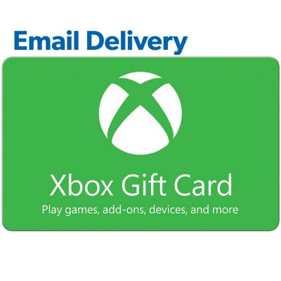 Xbox email on sale gift card