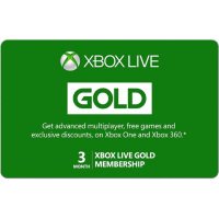 Xbox Live Gold Membership eGift Card - Various Amounts (Email Delivery)