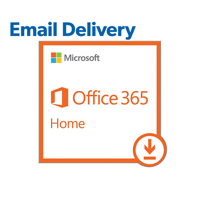 Microsoft Office 365 Home Email Delivery Gift Card