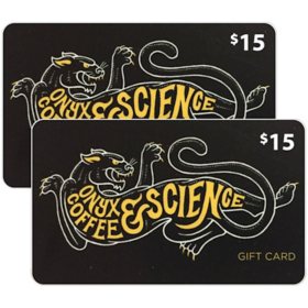 Onyx Coffee Lab $30 Gift Card Multi-Pack, 2 x $15