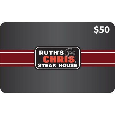 Ruth's Chris Gift Card 2 x 50 (San Antonio, TX Location) Sam's Club