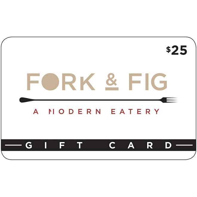 Fork & Fig 2 x $25 for $40