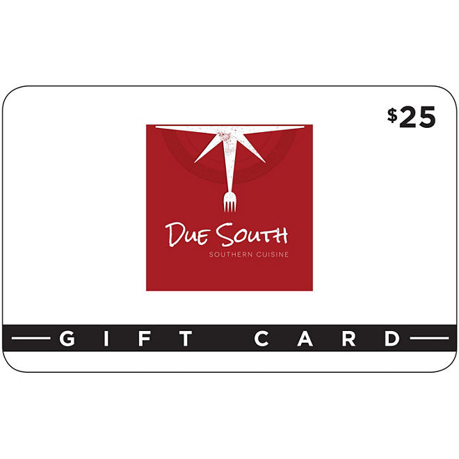 Due South Southern Cuisine 2 x $25 for $40