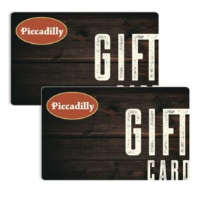 Piccadilly Restaurant $50 Gift Card Multi-Pack, 2 x $25