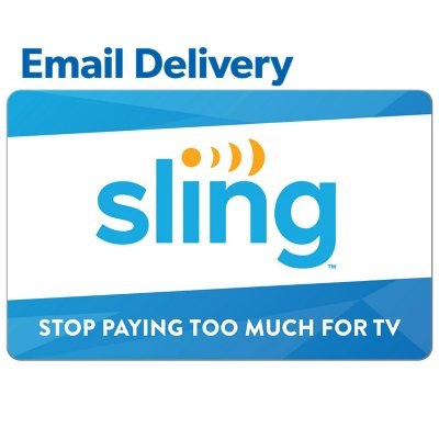 Sling TV $100 eGift Card (Email Delivery)